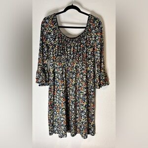Lily Rose Floral Mini Dress Size 1X